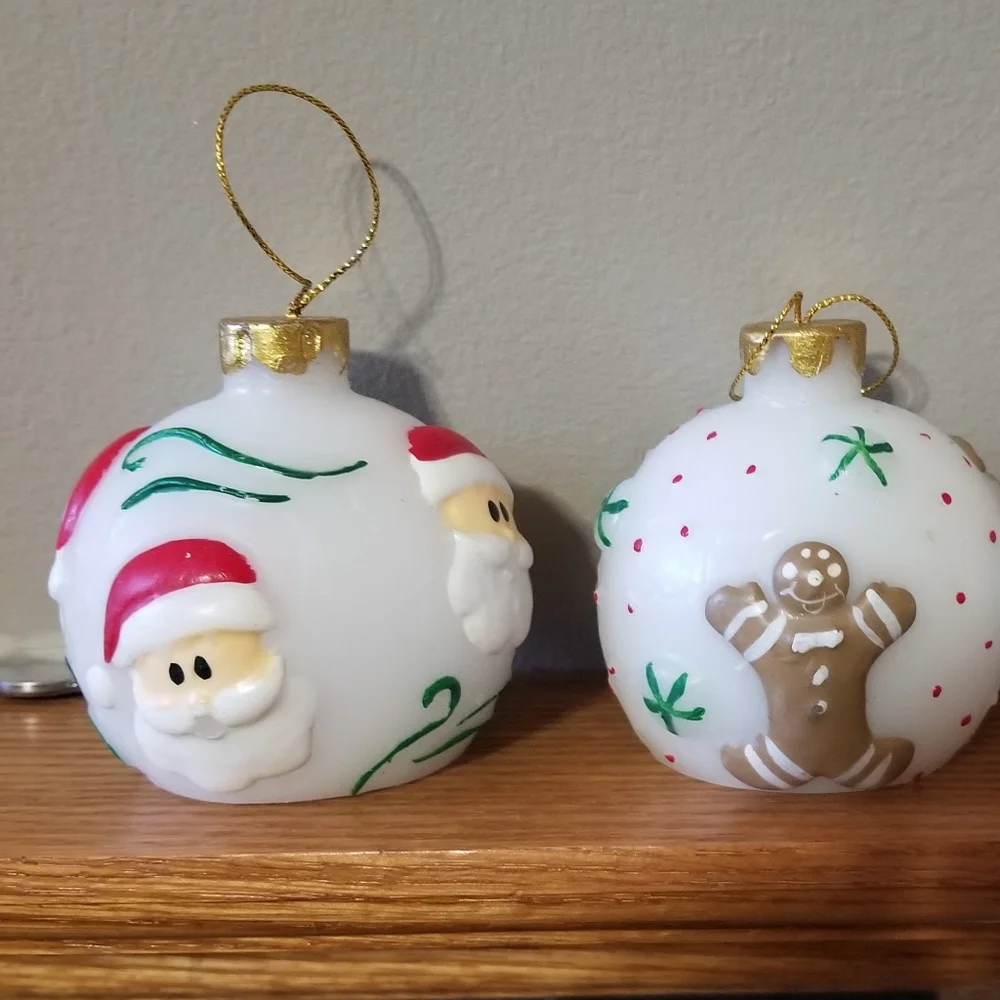 Ornaments 6 wax light up - Picture 3 of 4